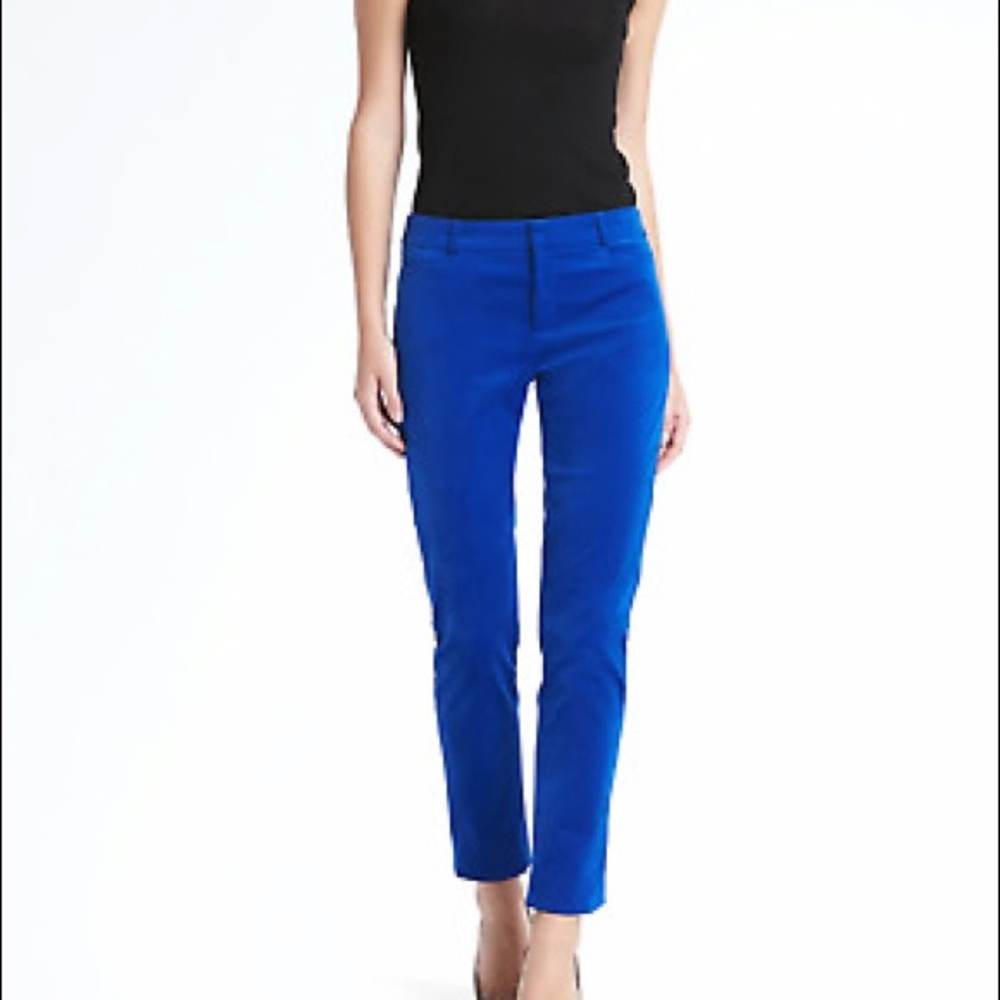 COPY - Banana Republic Sloan Velvet Stretch
